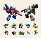 Transformers Blokees Defender Versión 01 Shattered Alliance Caja Set de 12