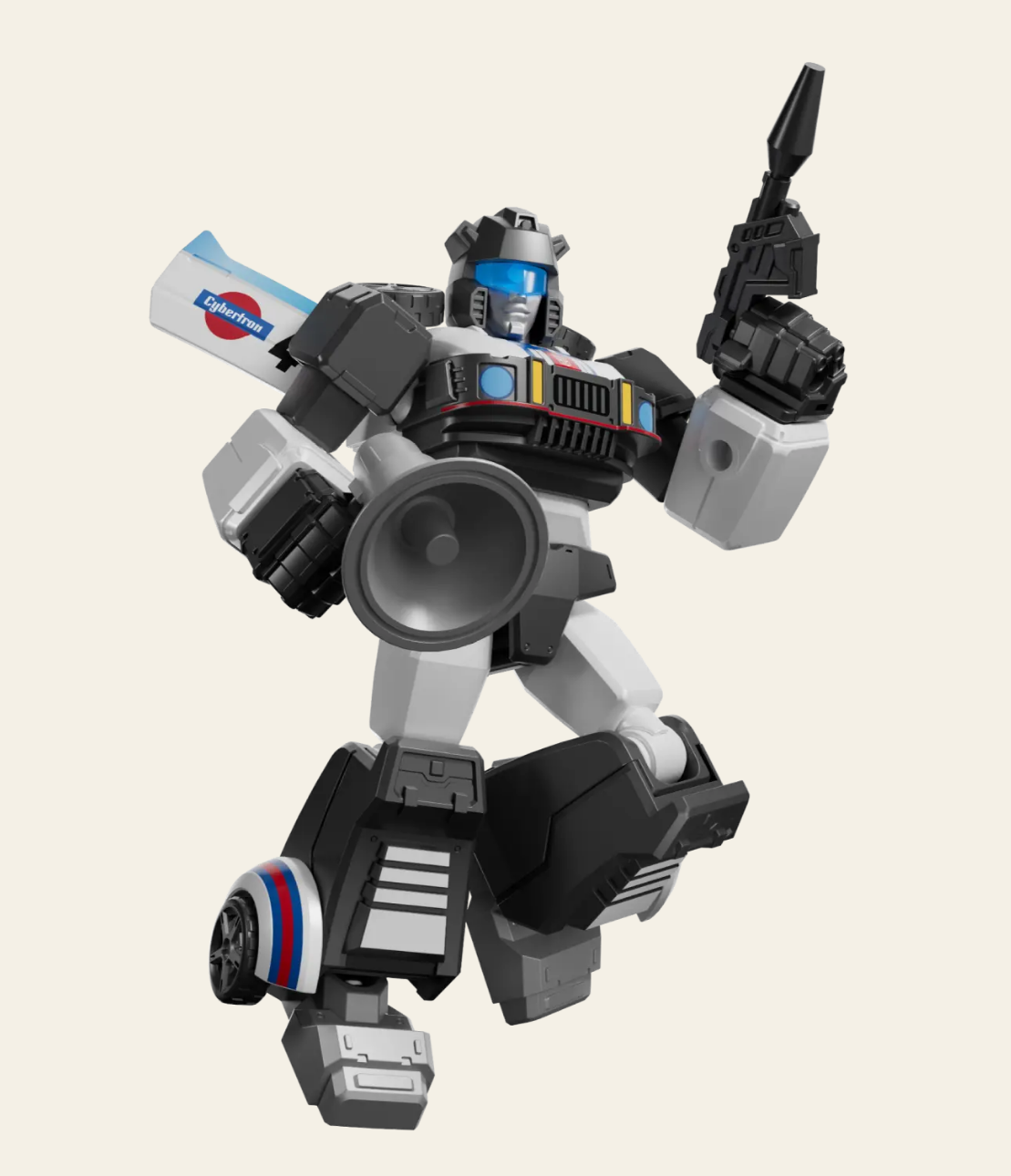 Transformers Blokees Versión Brillante 01 Shining Roll Out - Caja Unidad