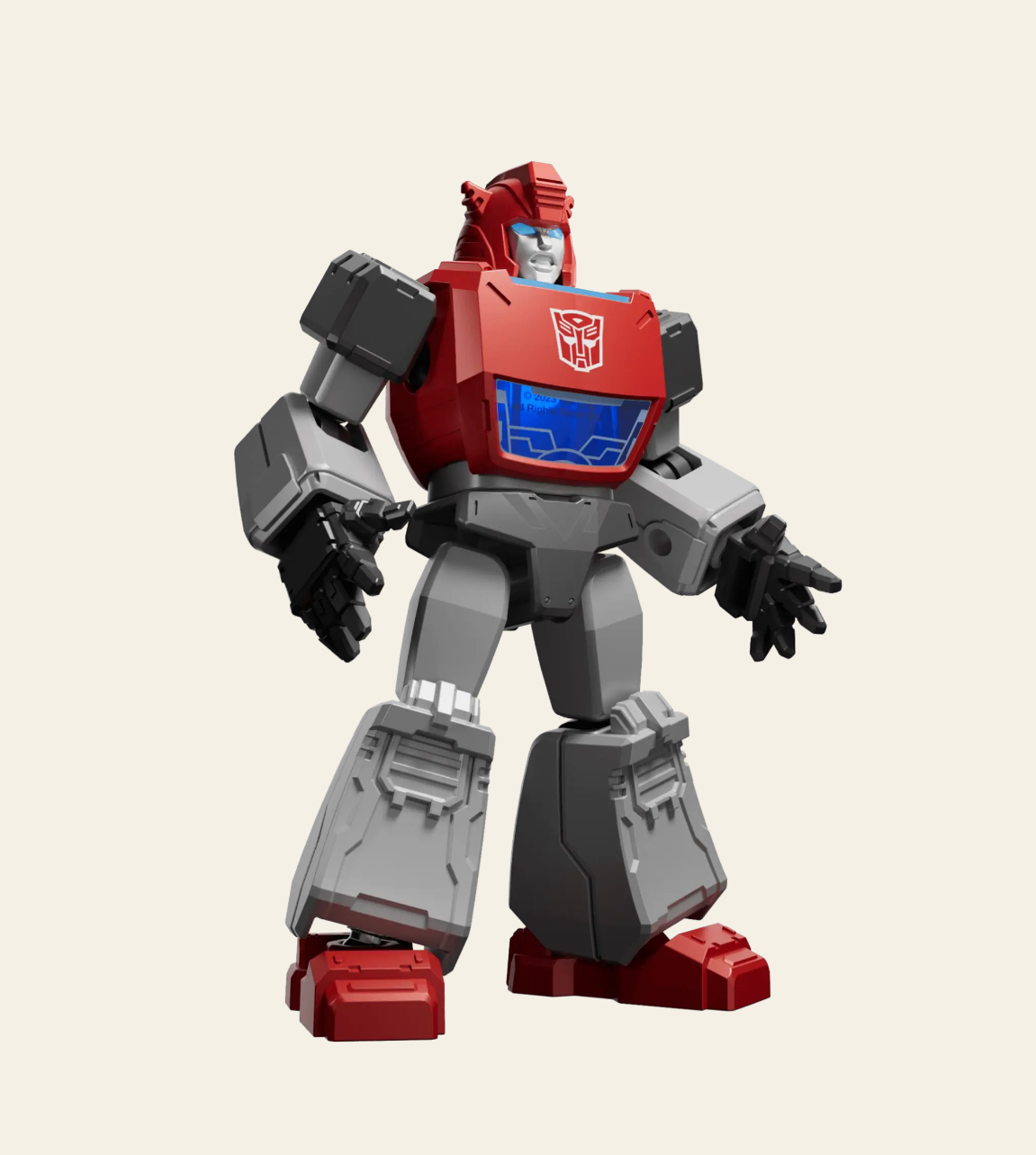 Transformers Blokees Versión Brillante 01 Shining Roll Out - Caja Unidad