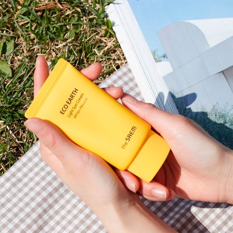 Bloqueador Eco Earth Light Sun Cream – The Saem
