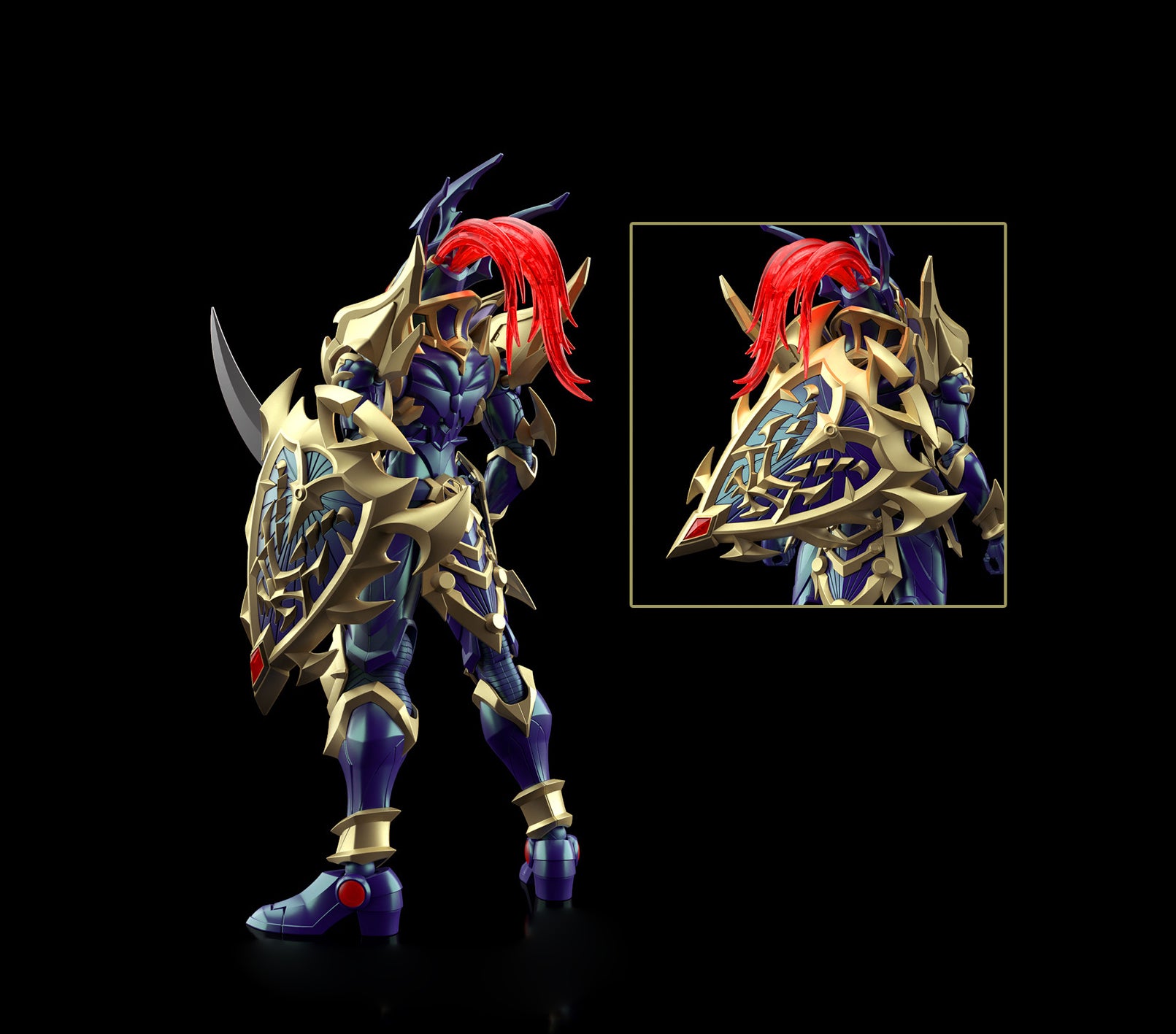 Figure rise Standard Amplified Black Luster Soldier (Yu-Gi-Oh!)