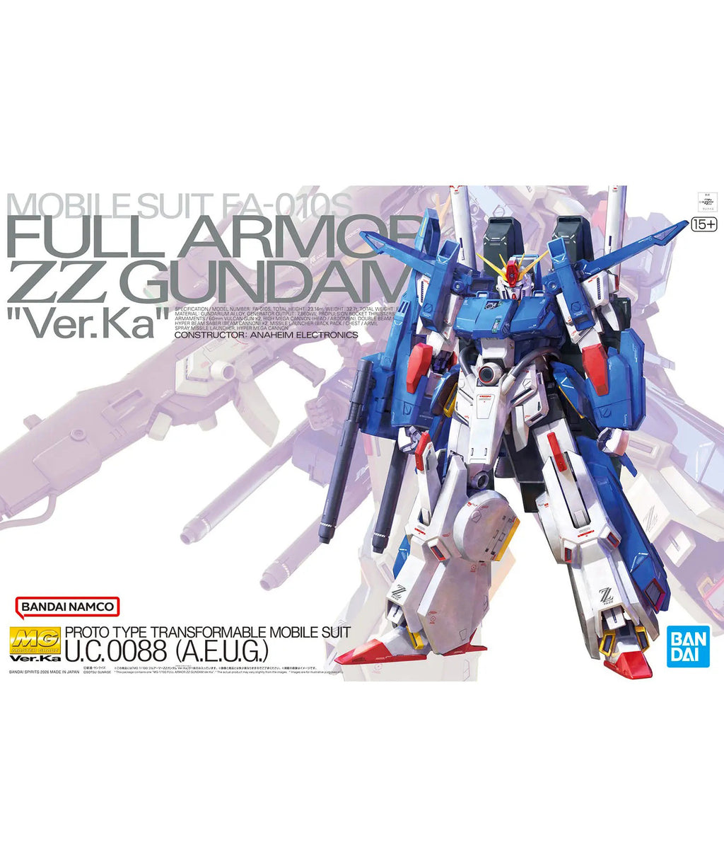 MG Full Armor ZZ Gundam Ver. Ka