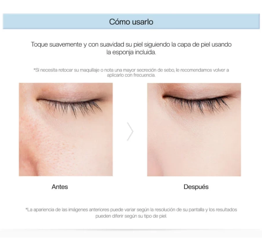 Base Perfect Pore Cushion