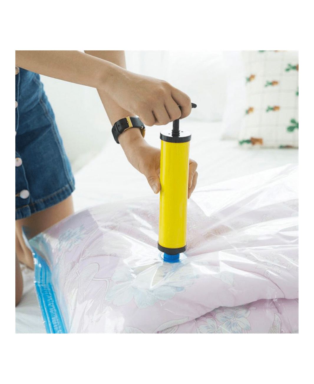 Succionador de Aire Manual para Bolsas al Vacío