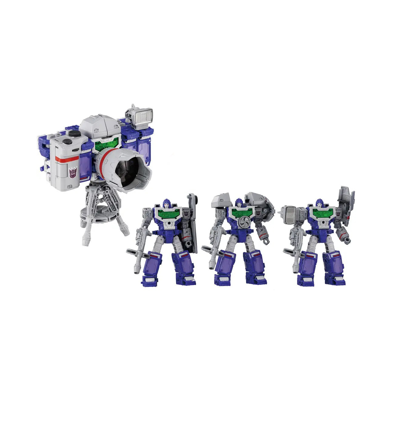Transformers Dramatic Capture Series Decepticons Part 1