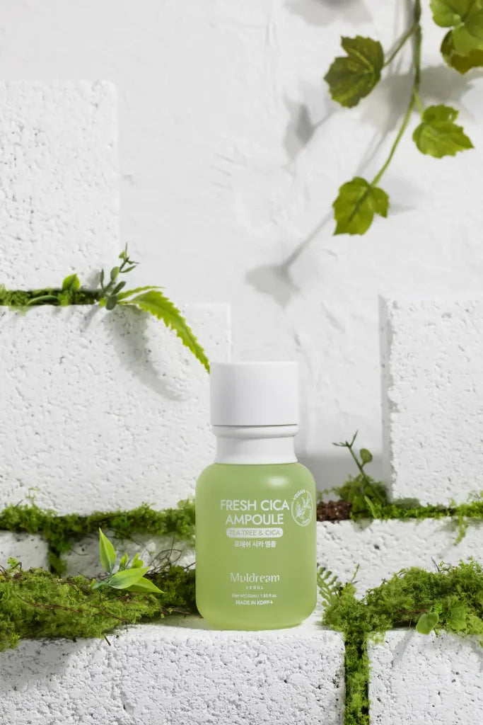 Vegan Green Mild Fresh Cica Ampoule - Muldream