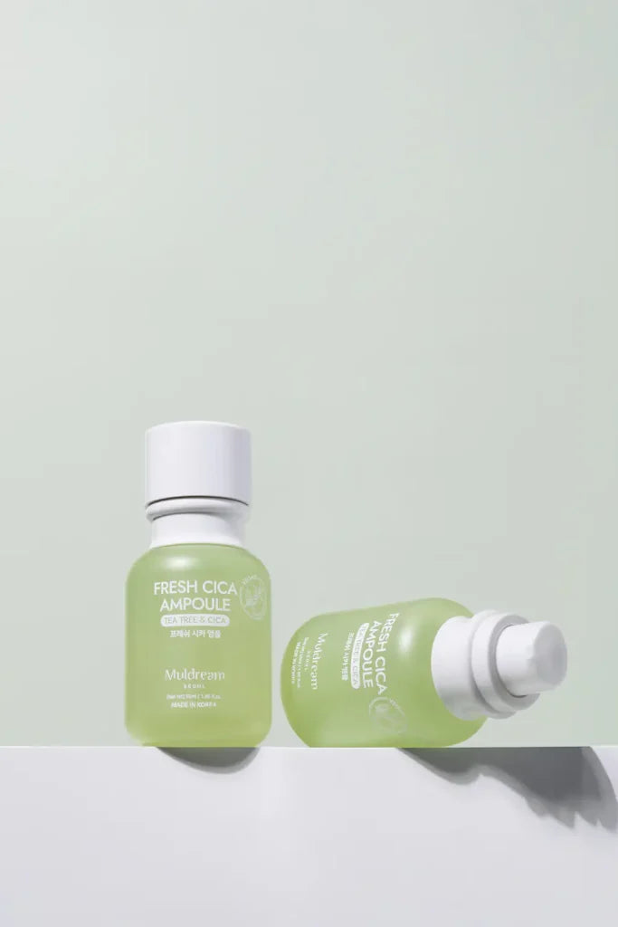 Vegan Green Mild Fresh Cica Ampoule - Muldream
